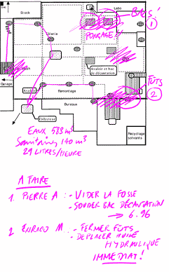 ecomap mit Aktionsplan